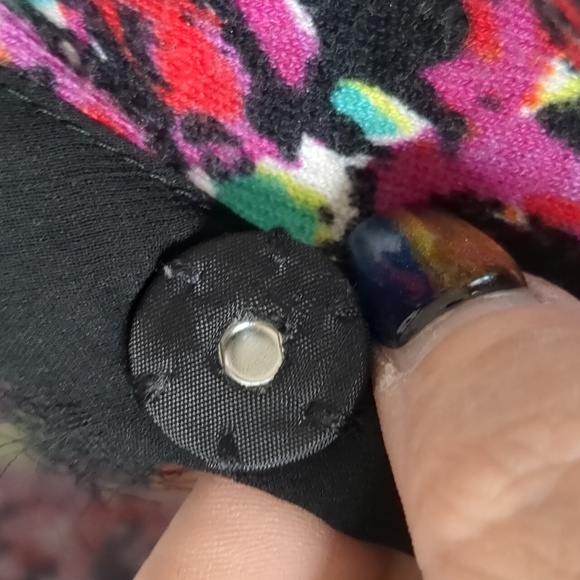 vintage BEREK* twin set Size L, long sleeve, covered snap front, soft, stretchy - Picture 12 of 16